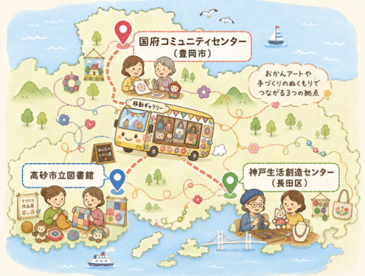 ひょうごの手づくり仲間をバスでつなげよう！TEAM　「ひょうごの手づくり仲間をバスでつなげよう！」